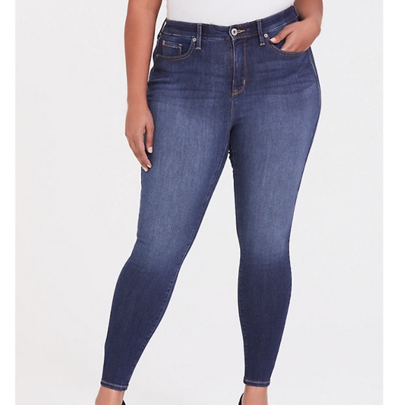 Torrid Premium Sky High Skinny Jean Size 20